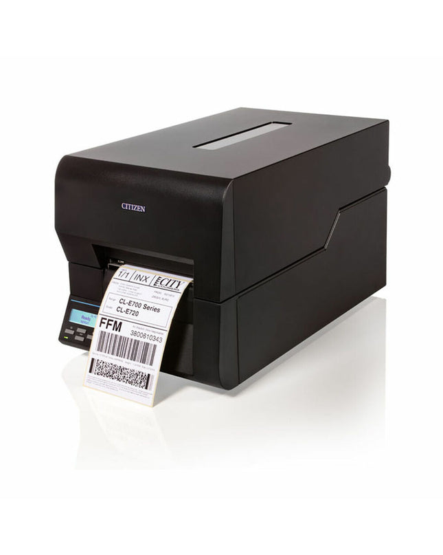 Citizen ticket printer model 1000852 showing paper feed and control panel, designed for office and electronic printing needs.