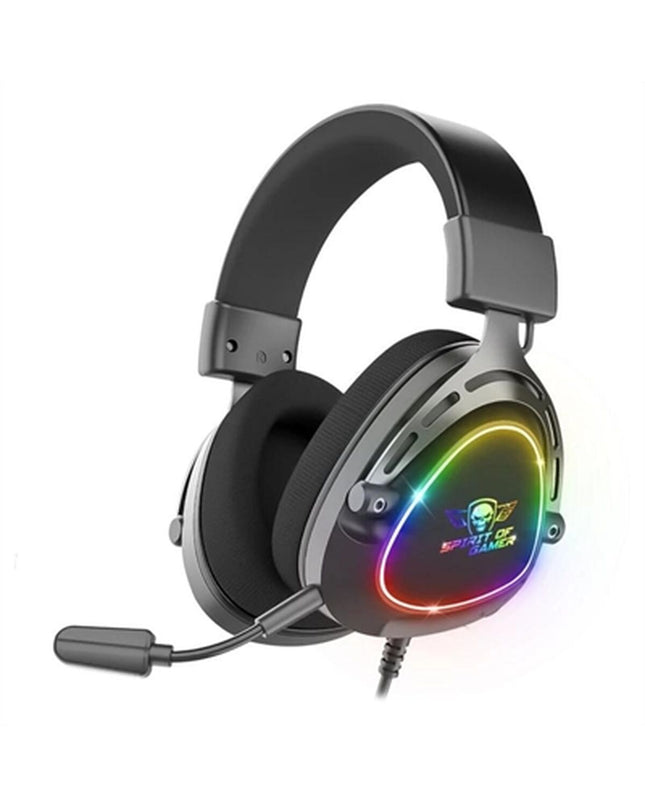 Spirit of Gamer Elite H-40 gaming headset with microphone, electronic plug-and-play design for consoles.