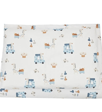 Printed cotton bedding - 2-piece 120x90 cm GIRAFFE