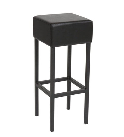 Workliving Bar Stool Skai - Black / Black