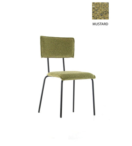 Workliving Dining Chair Bo Society - Boucle Mustard