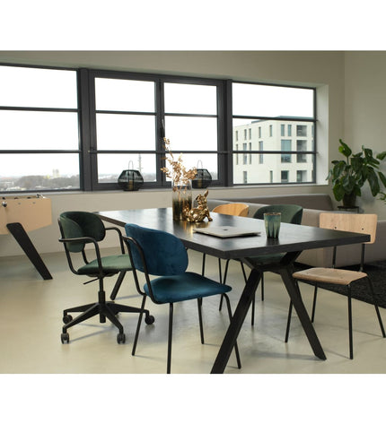 Workliving Dining Chair Bo RS - Velvet Earth Forest