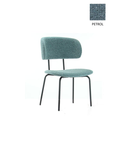 Workliving Dining Chair Bo RS - Society Boucle Petrol