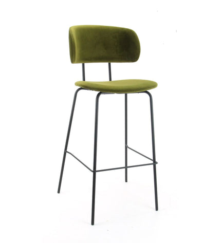 "Workliving Bar Stool High Bo RS - Velvet Earth Army"