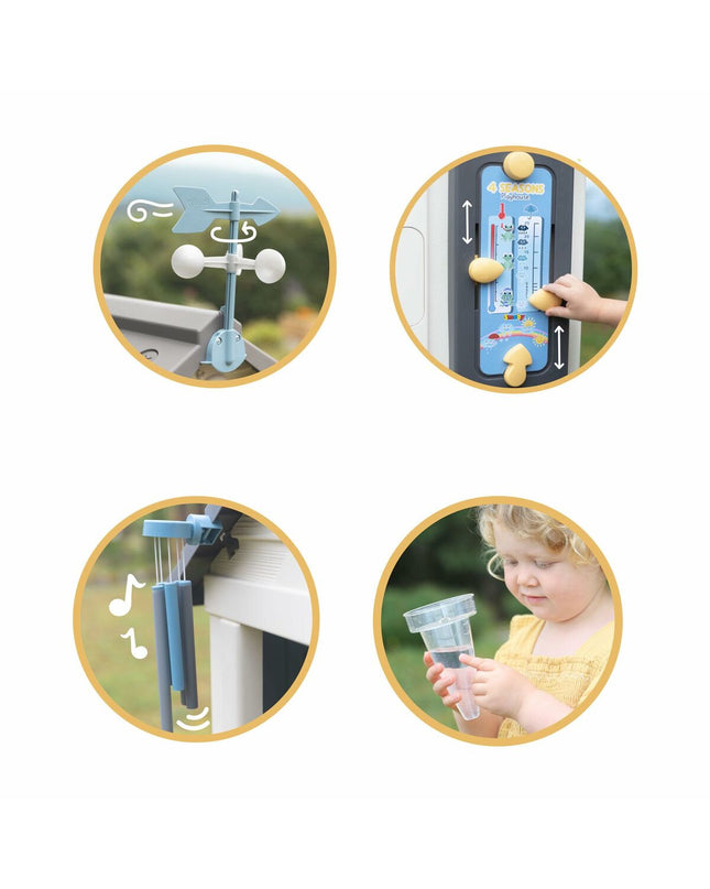 Smoby speelgoedhuis voor kinderen in outdoor speelgoed en games, met openlucht speelruimte en kleurrijk design.