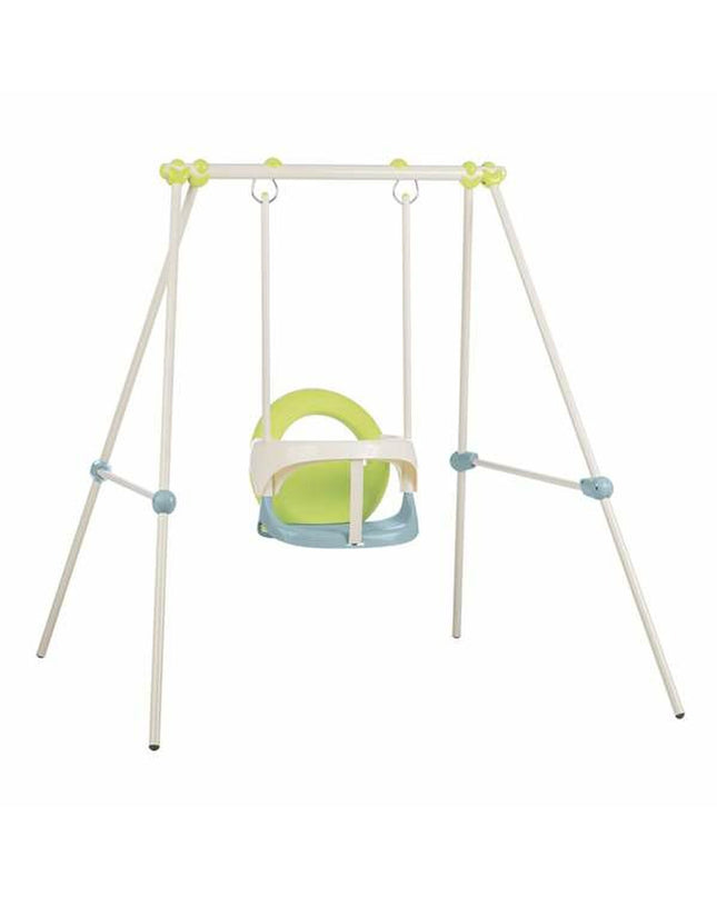 Smoby Baby Life swing for children, outdoor playground toy, 118x117 cm, suitable for kids' outdoor play and sports activities.