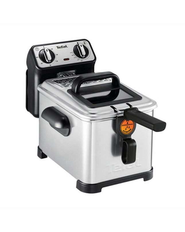 Tefal FR5161 stainless steel deep fryer with 2400W power, compact kitchen appliance for frying food at home.