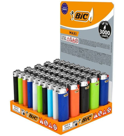 Bic multicolour household lighter with 50 parts, used for home cooking, cleaning, and household tasks.