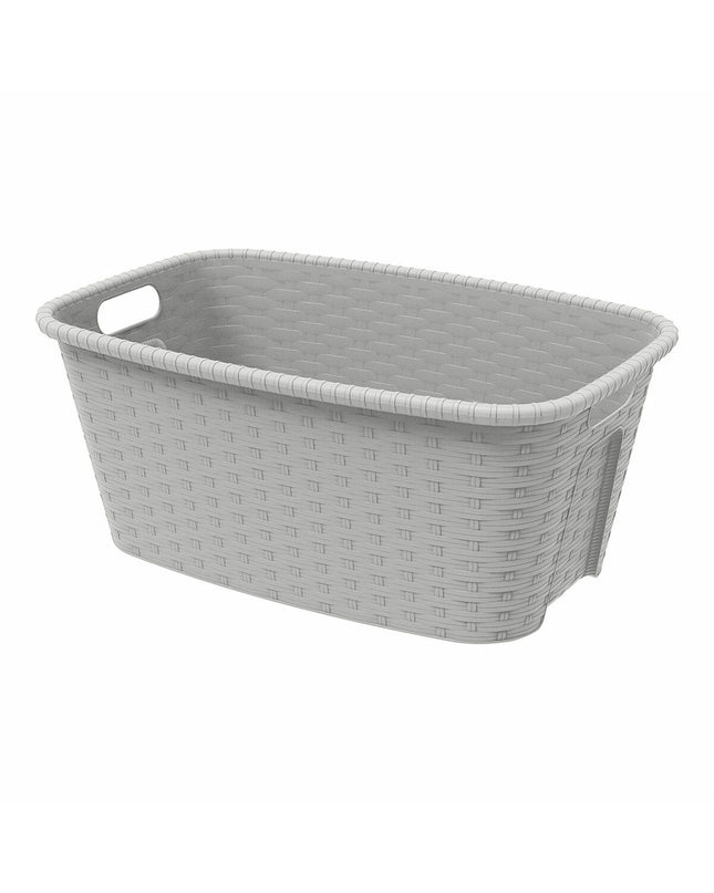 Mondex polypropyleen storage bin with dimensions 59.5 x 39.5 x 25 cm, ideal for home organization and kitchen storage.