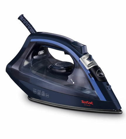 Tefal FV 1713 blue 2000W steam iron for home use, with a sleek design and steam control features.