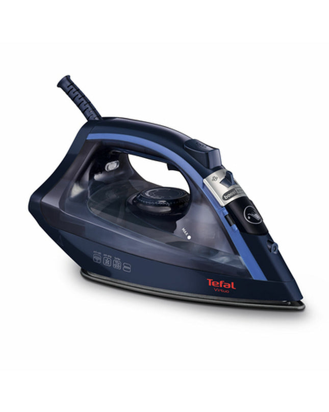 Tefal FV 1713 blue 2000W steam iron for home use, with a sleek design and steam control features.