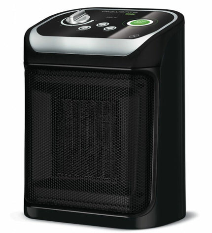 Rowenta SO9266 black portable heater and air conditioner with 2000W power, designed for home and kitchen use.