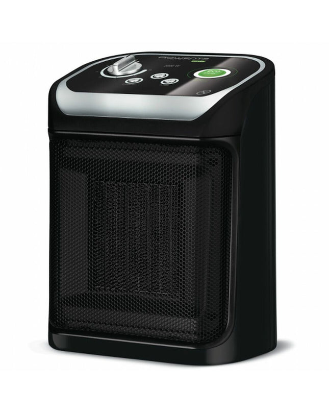 Rowenta SO9266 black portable heater and air conditioner with 2000W power, designed for home and kitchen use.
