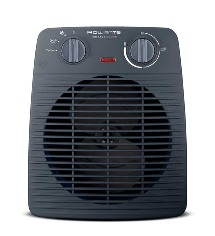 Rowenta SO2211 blue 2000W portable heater for home and kitchen use, compact and stylish appliance with digital controls