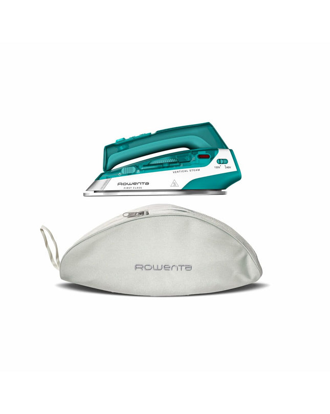 Rowenta DA1610 steam iron for household use with water tank and control dial, suitable for efficient fabric ironing.