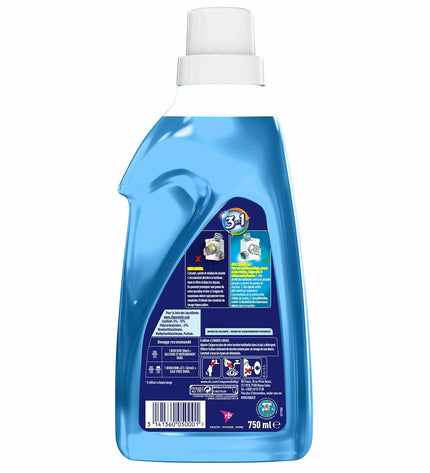 Calgon Power 3 in 1 Gel for washing machines, 750 ml bottle, effective anti-limescale and cleaning for 15 washes