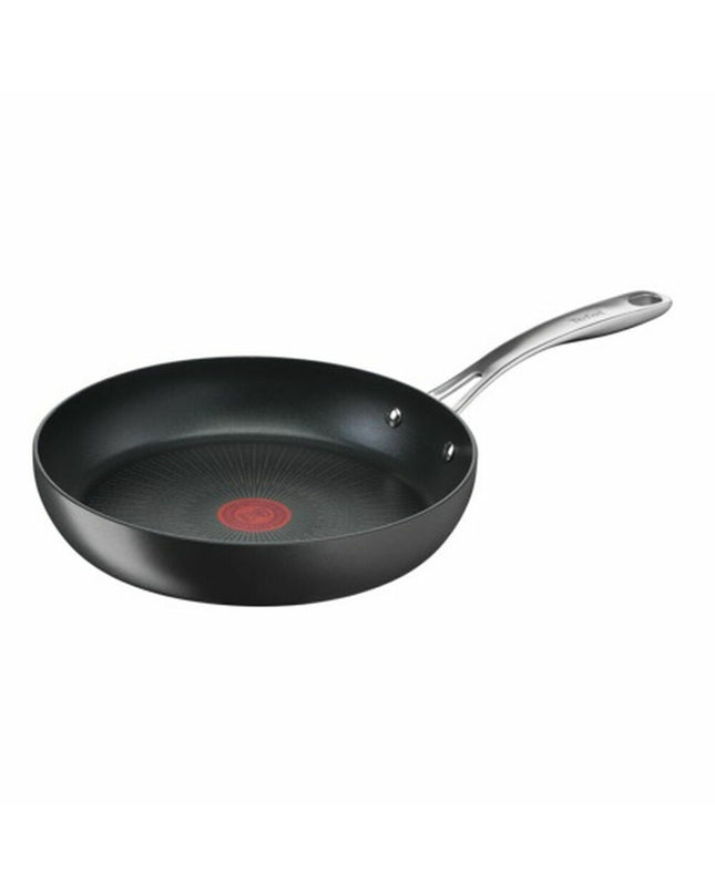 Tefal G2560402 24cm frying pan for cooking, black non-stick cookware with ergonomic handle, ideal for home kitchen use.