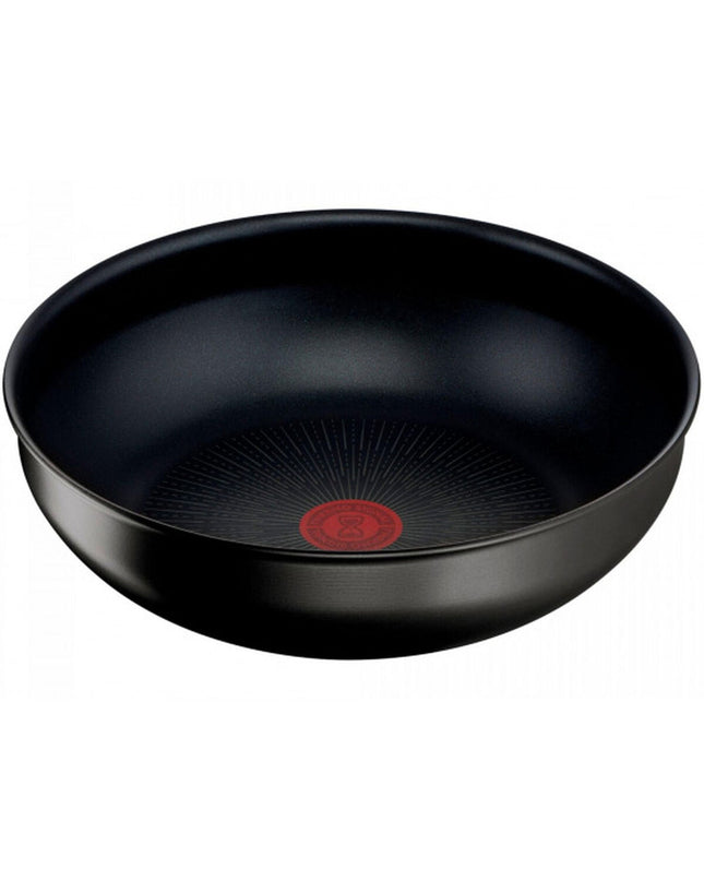 Tefal frying pan for home cooking, black non-stick cookware with ergonomic handle, ideal for everyday kitchen use