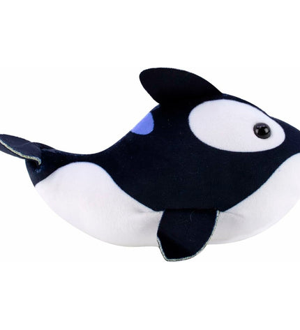 Lansay Zhu Zhu Aquarium Margot the small orca toy, electronic pet figurine, 9x14x14 cm, with colorful aquatic design