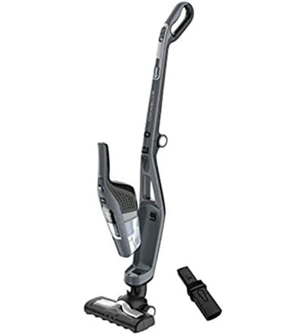 Rowenta RH6756 wireless 2-in-1 handheld vacuum cleaner for home cleaning, showing its compact design and attachments.
