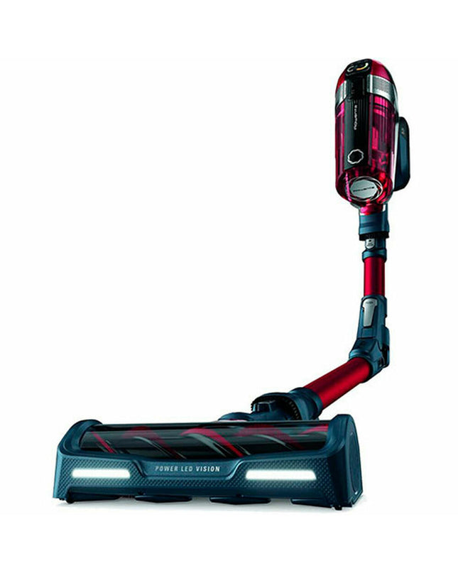 Rowenta X-Force Flex 11.50 cordless steel vacuum cleaner with 0.9L capacity, 25.2V power, and 130W for home cleaning.