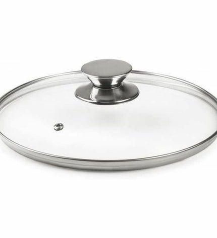 Menastyl stainless steel casserole pan with lid for home cooking, showing the sleek, durable design and handles.