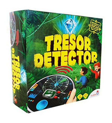 Dujardin Behendigheidsspel TRÉSOR DETECTOR toy game with colorful components and a metal detector-style design.