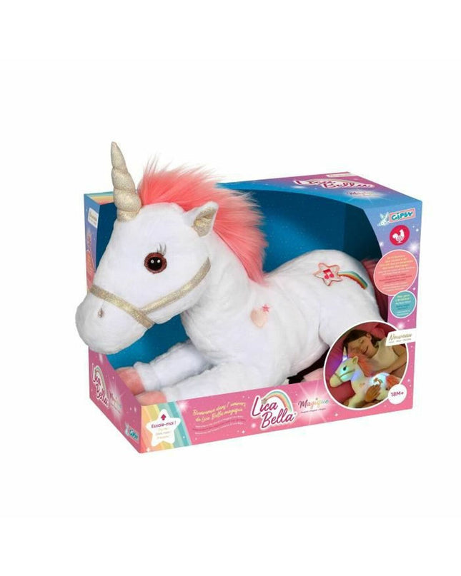 Pink Gipsy Knuffel Gipsy 056072 Roze Rose, soft plush toy in a cuddly, colorful design perfect for children.