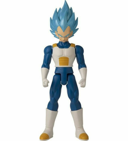 Bandai Dragon Ball Vegeta Super Saiyan Blue action figure, 30 cm tall, detailed toy figure from the popular anime series.