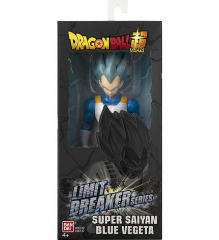 Bandai Dragon Ball Vegeta Super Saiyan Blue action figure, 30 cm tall, detailed toy from the poppen en actiefiguren collection.