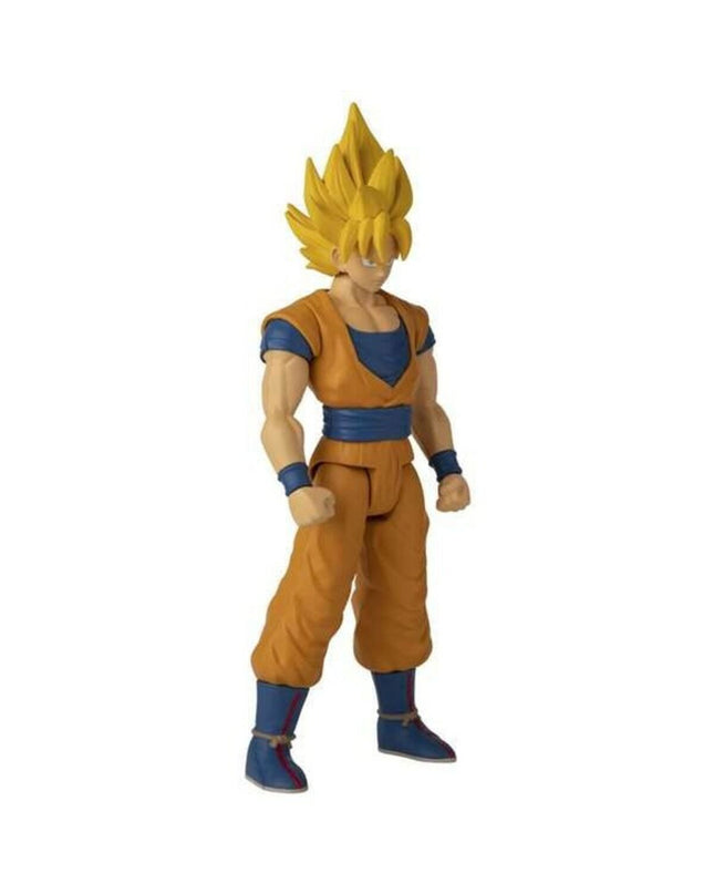 Bandai Dragon Ball Limit Breaker Goku Super Saiyan action figure from the toys and games collection, detailed pose and vibrant colors.