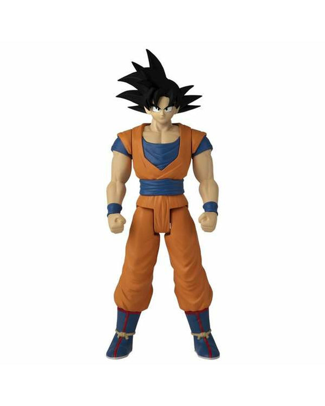 Bandai Goku Limit Breaker Series action figure from the Dragon Ball collection, detailed pose and vibrant character design.