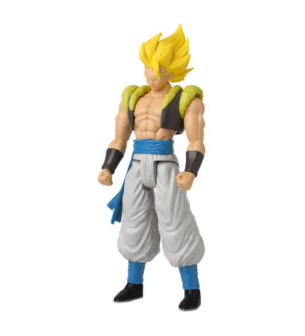 Bandai Super Saiyan Gogeta action figure, 30 cm PVC toy from Limit Breaker Series, detailed pose and vibrant colors.