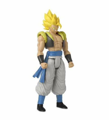 Bandai Super Saiyan Gogeta action figure in PVC, 30 cm tall, from the Limit Breaker Series, with detailed pose and vibrant colors.