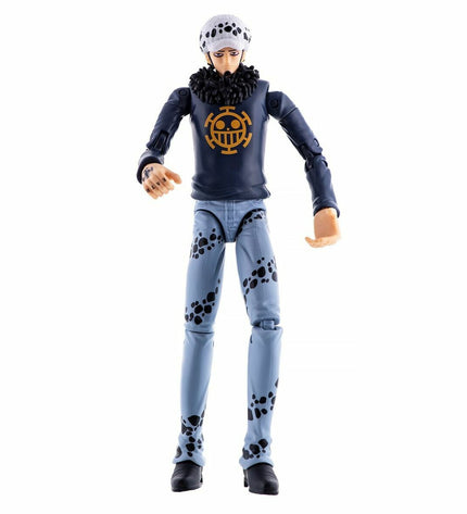 Bandai One Piece Trafalgar Law action figure, 17 cm tall, detailed anime hero toy from the Speelgoed en games collection.