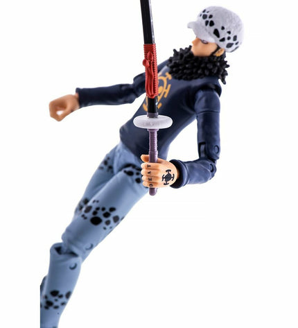One Piece Trafalgar Law action figure by Bandai, 17 cm, anime hero toy from the Speelgoed en games collection.