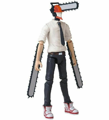 Bandai Chainsaw Man Ledenpop action figure with detailed costume and accessories, showcasing dynamic pose and intricate design.