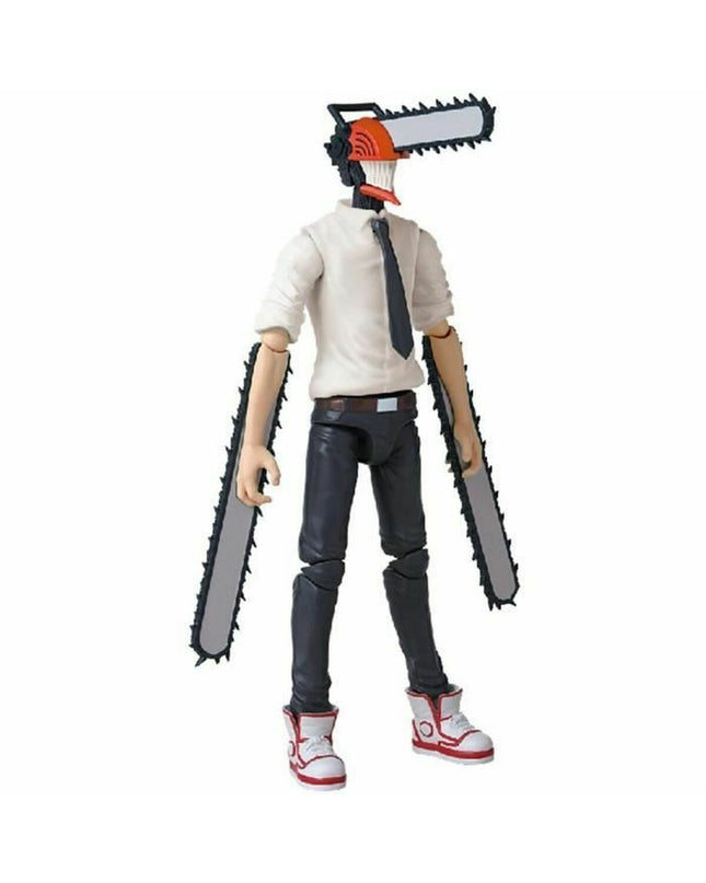 Bandai Chainsaw Man Ledenpop action figure with detailed costume and accessories, showcasing dynamic pose and intricate design.
