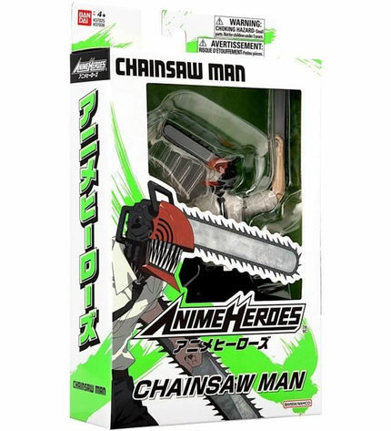Bandai Ledenpop Chainsaw Man action figure from the toys and games collection, detailed figure with dynamic pose and accessories.