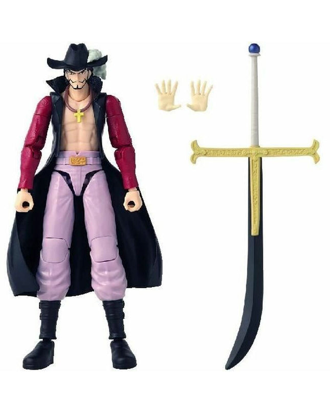 Bandai One Piece action figures set with 11 pieces, featuring popular characters from the anime series, detailed and colorful.