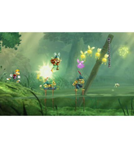 Ubisoft Rayman Legends Definitive Edition Nintendo Switch game download code shown on electronic packaging.