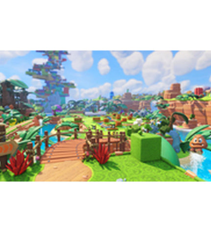 Ubisoft Mario + Raving Rabbids Kingdom Battle Switch video game download code for electronic plug-and-play game console.