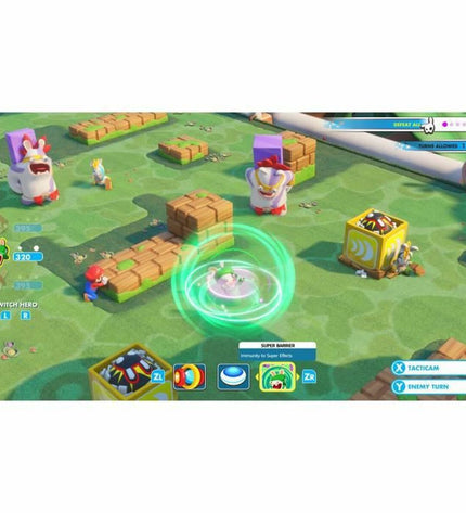 Ubisoft Mario + Raving Rabbids Kingdom Battle Nintendo Switch game download code, electronic plug-and-play console accessory