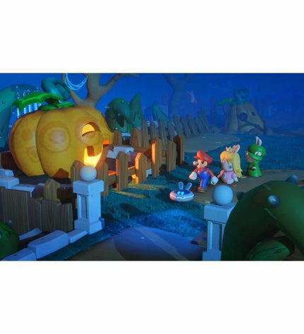 Ubisoft Mario + Raving Rabbids Kingdom Battle Nintendo Switch electronic game with download code, colorful game cover and console accessories