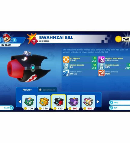 Ubisoft Mario + Raving Rabbids Kingdom Battle Switch video game download code, electronic plug-and-play console accessory