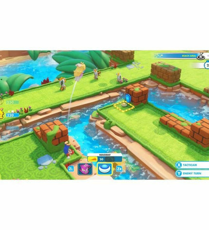 Ubisoft Mario + Raving Rabbids Kingdom Battle Nintendo Switch game download code with electronic plug-and-play console.