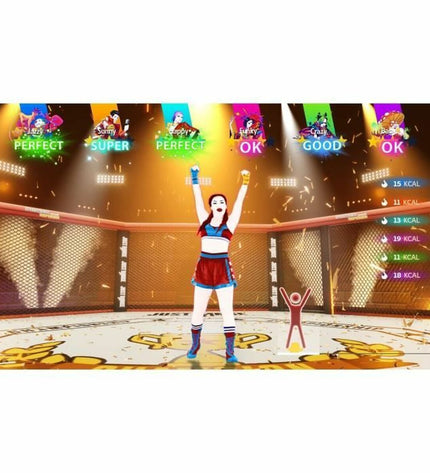 Ubisoft Just Dance 2025 Edition Nintendo Switch game cartridge for electronic plug-and-play consoles.