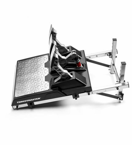 Thrustmaster T-Pedals electronic plug-and-play pedal set for gaming consoles, featuring metal pedals and adjustable tension.