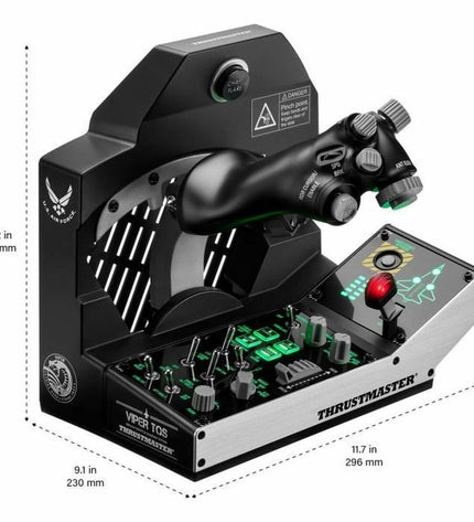 Thrustmaster Xbox One remote control, electronic plug-and-play game console accessory with buttons and ergonomic design.