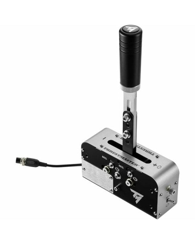 Thrustmaster HDMI switcher for electronics, plug and play console connection, compact device with multiple HDMI ports.